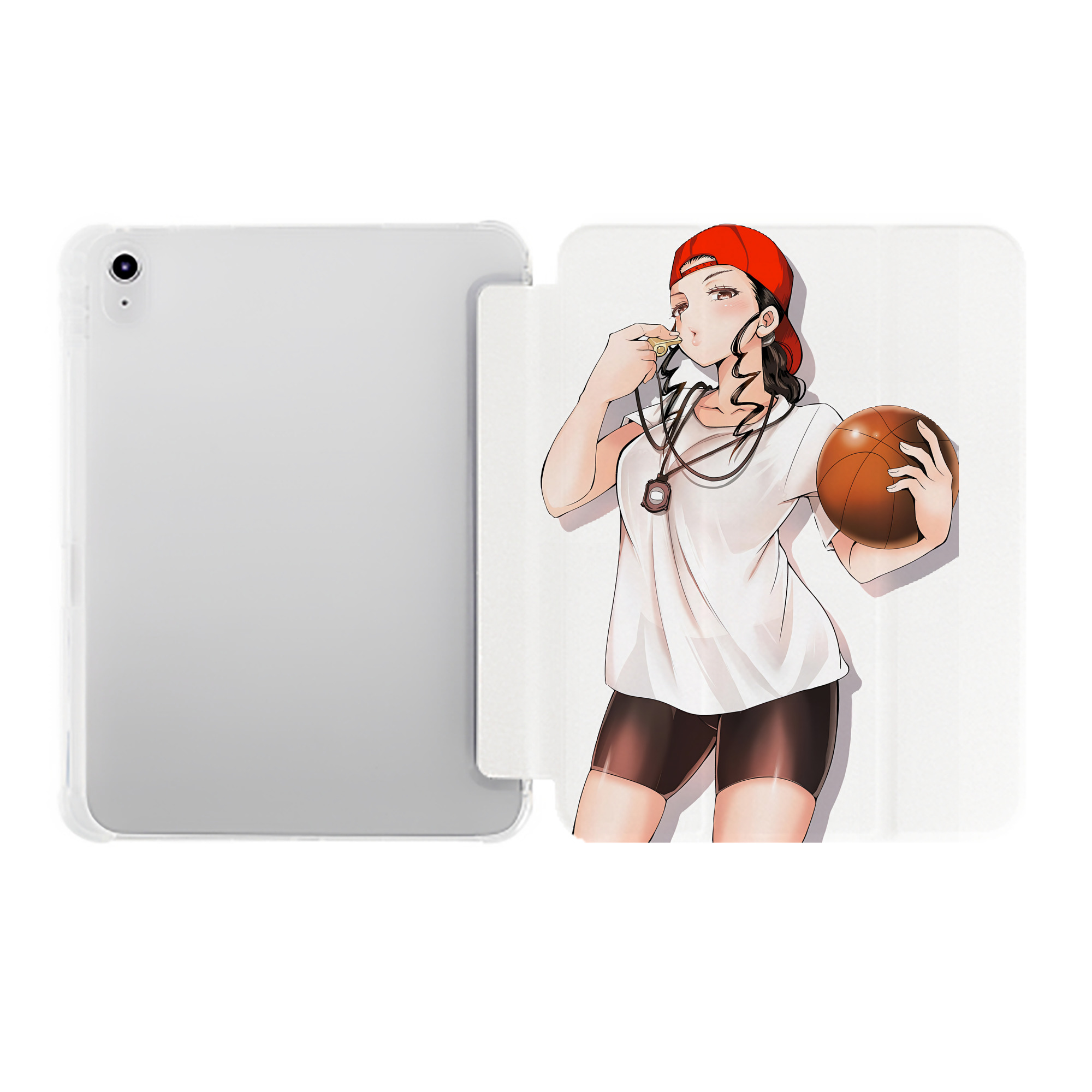 （画像用） SLAM DUNK／スラムダンク IPad ケース ペン収納付き 三つ折りスタンド PUレザー×シリコン 対応機種9.5/10.5/10.9インチ